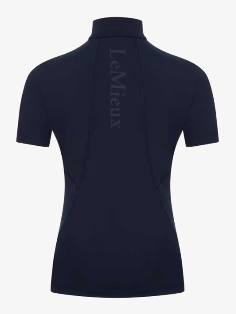 LeMieux Young Rider Short Sleeve Base Layer Indigo-1